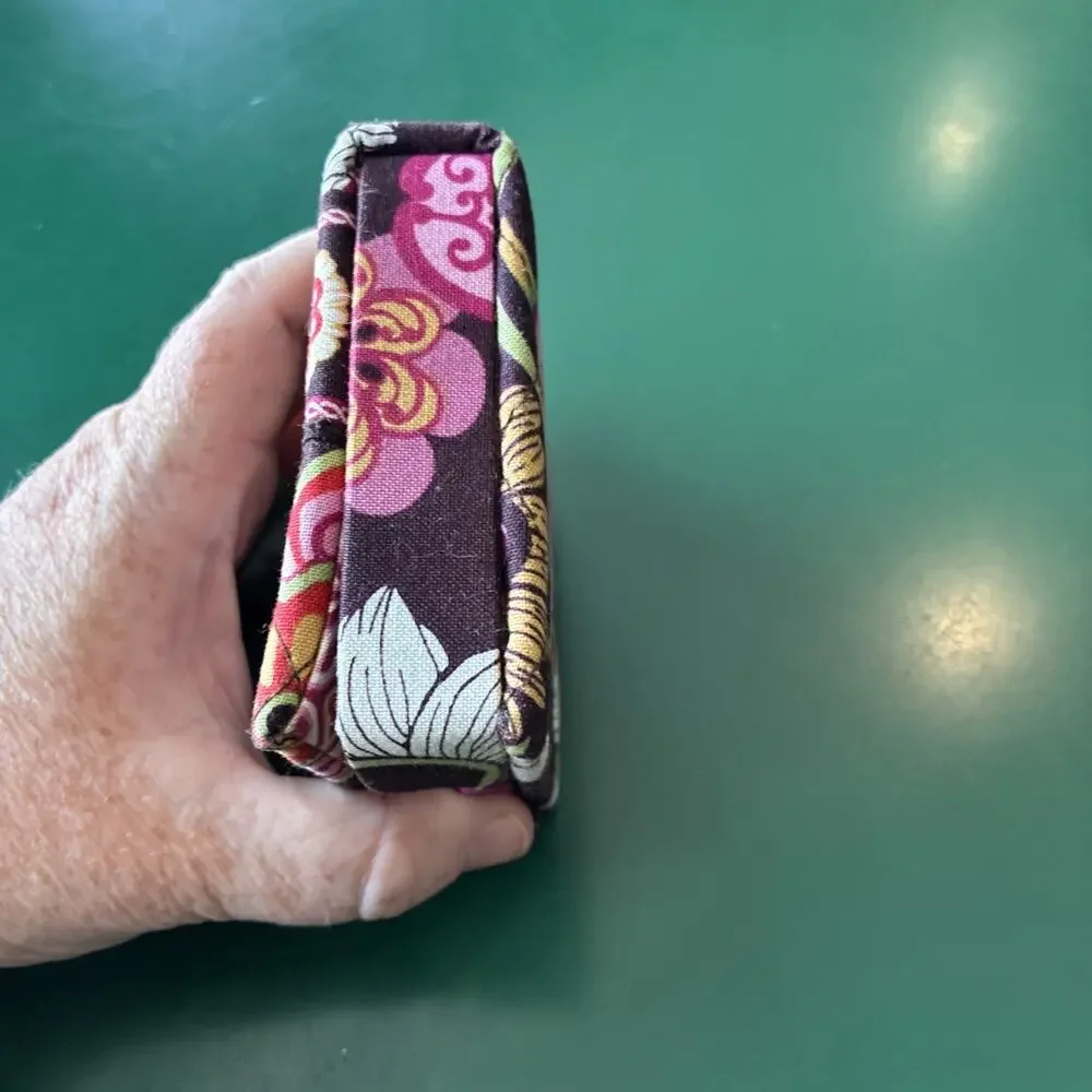 Vera Bradley Mod Floral Pink Sticky Note Holder Office Supplies Post It