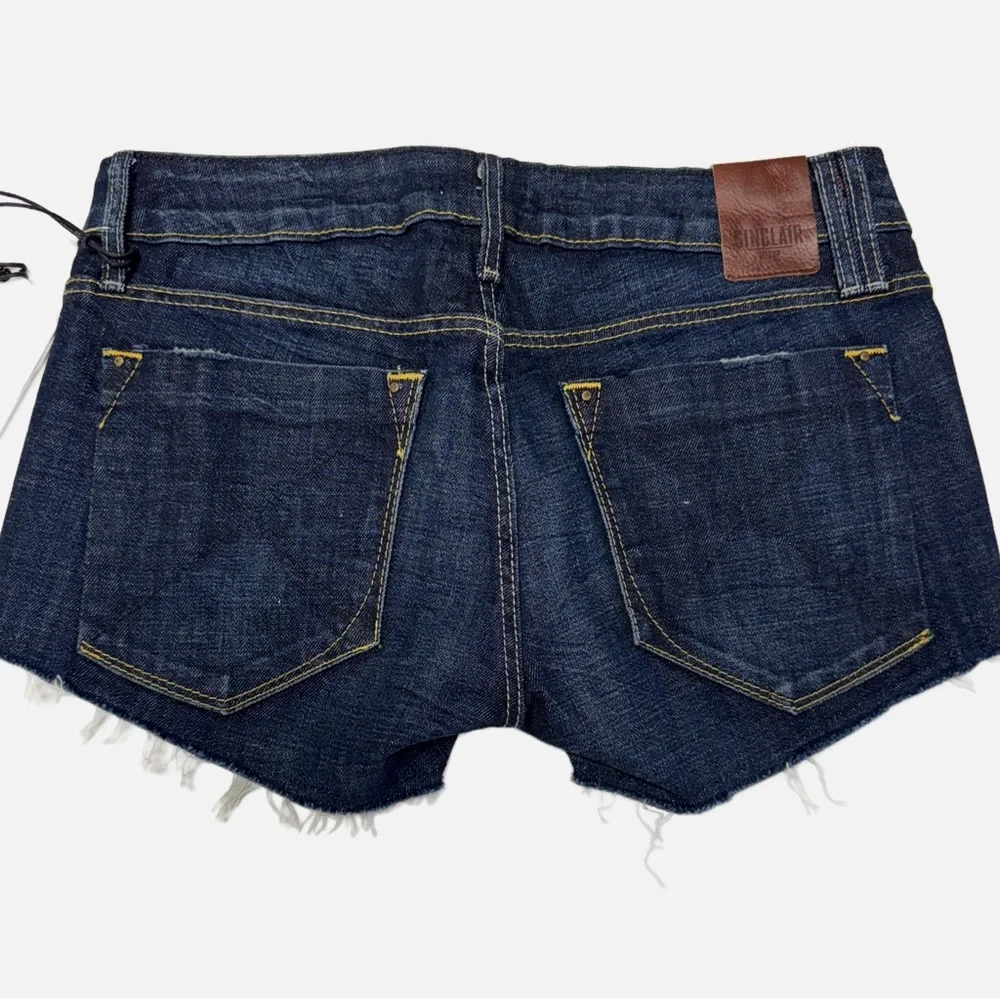 Sinclair | Wiley Cutoff Shorts - Premium Denim - Darkwash - Chic -NWT