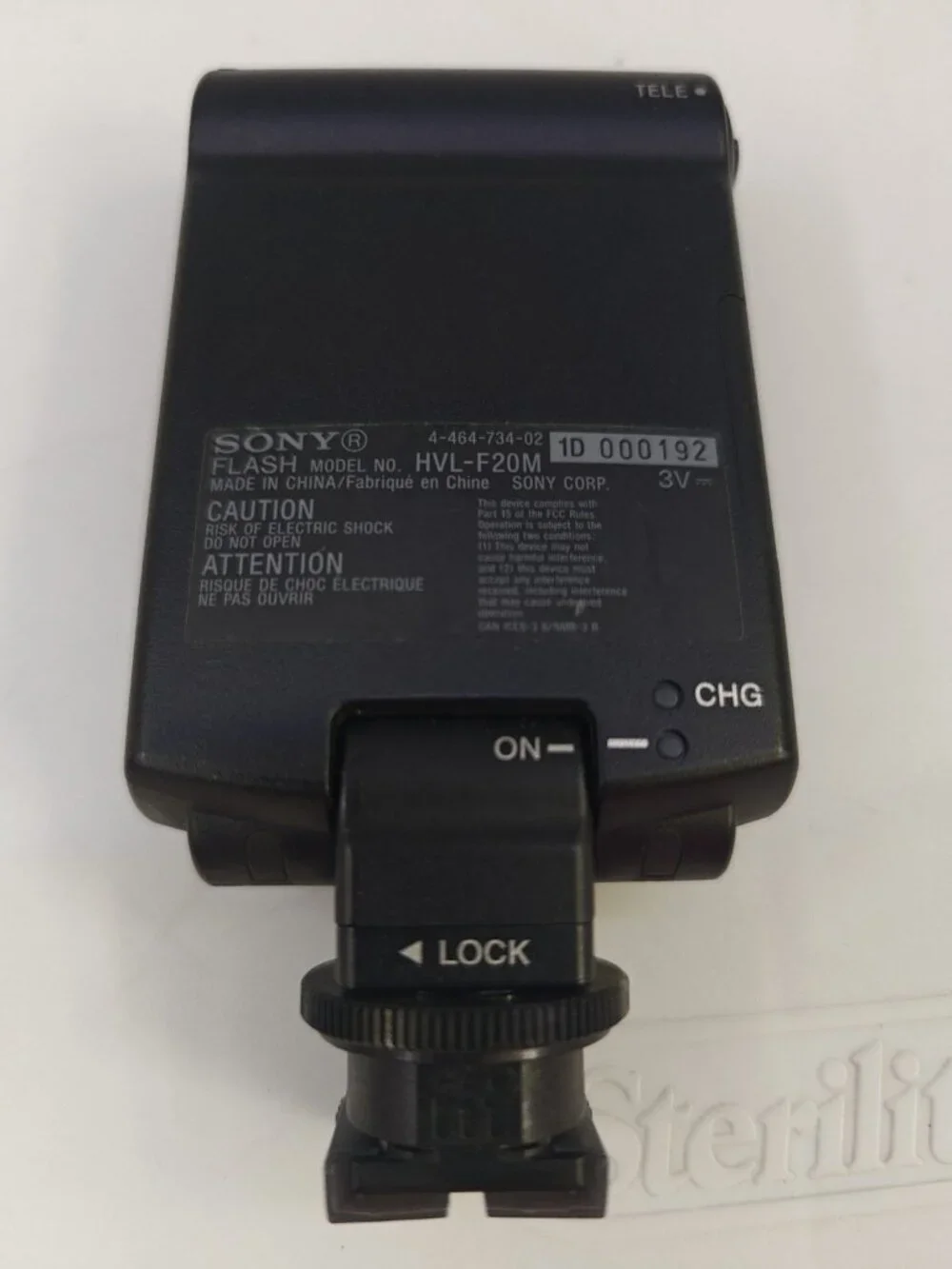 Sony hvl f20m