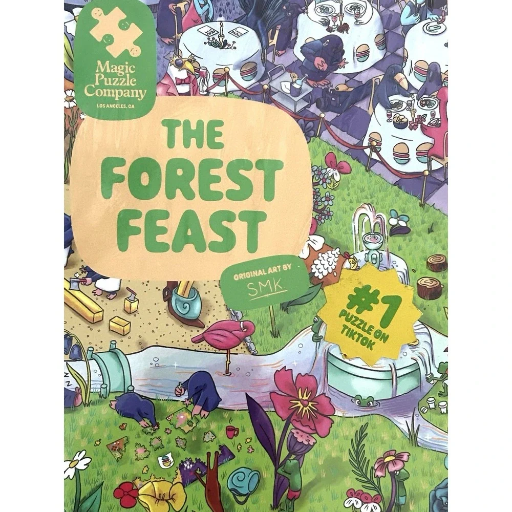 Magic Puzzle Company forest feast