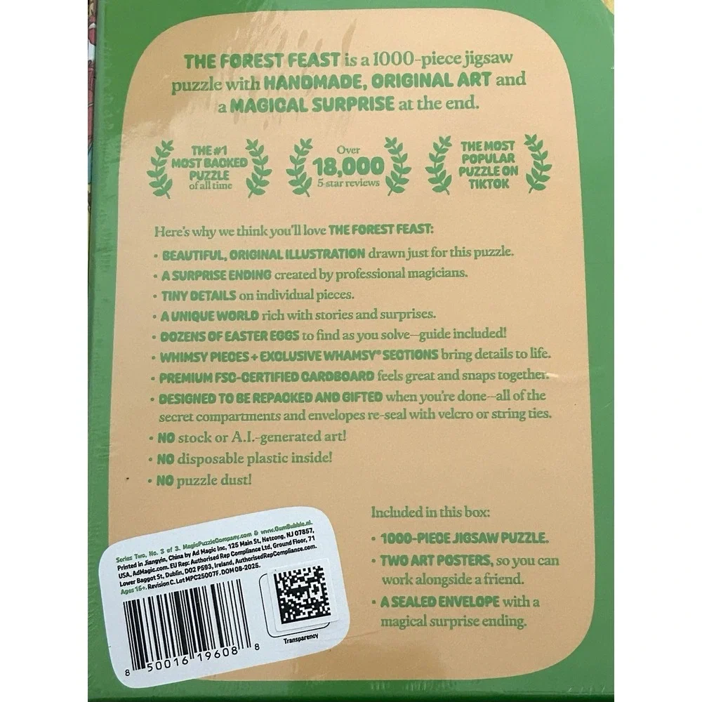 Magic Puzzle Company forest feast