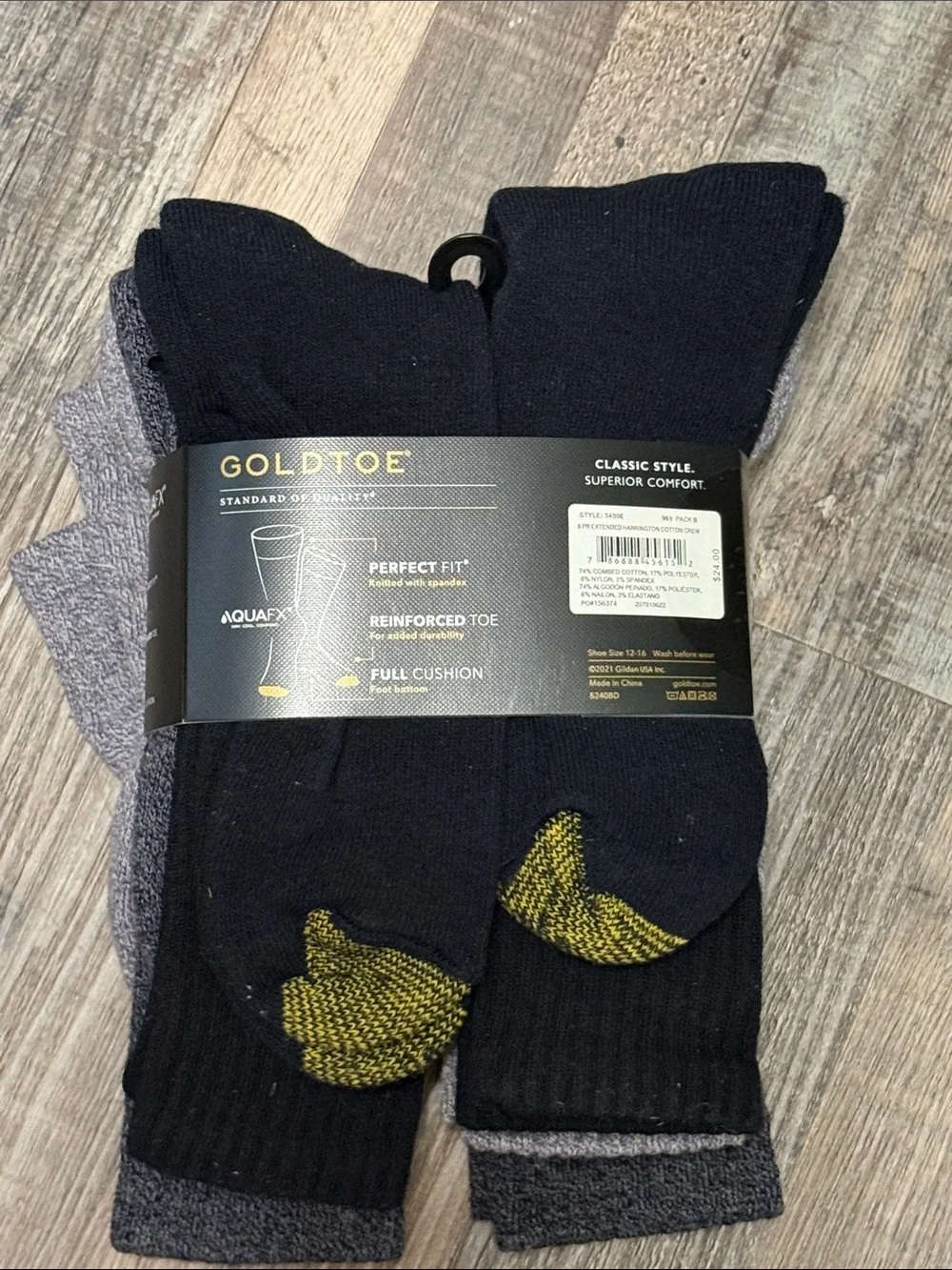Gold Toe harrington gold