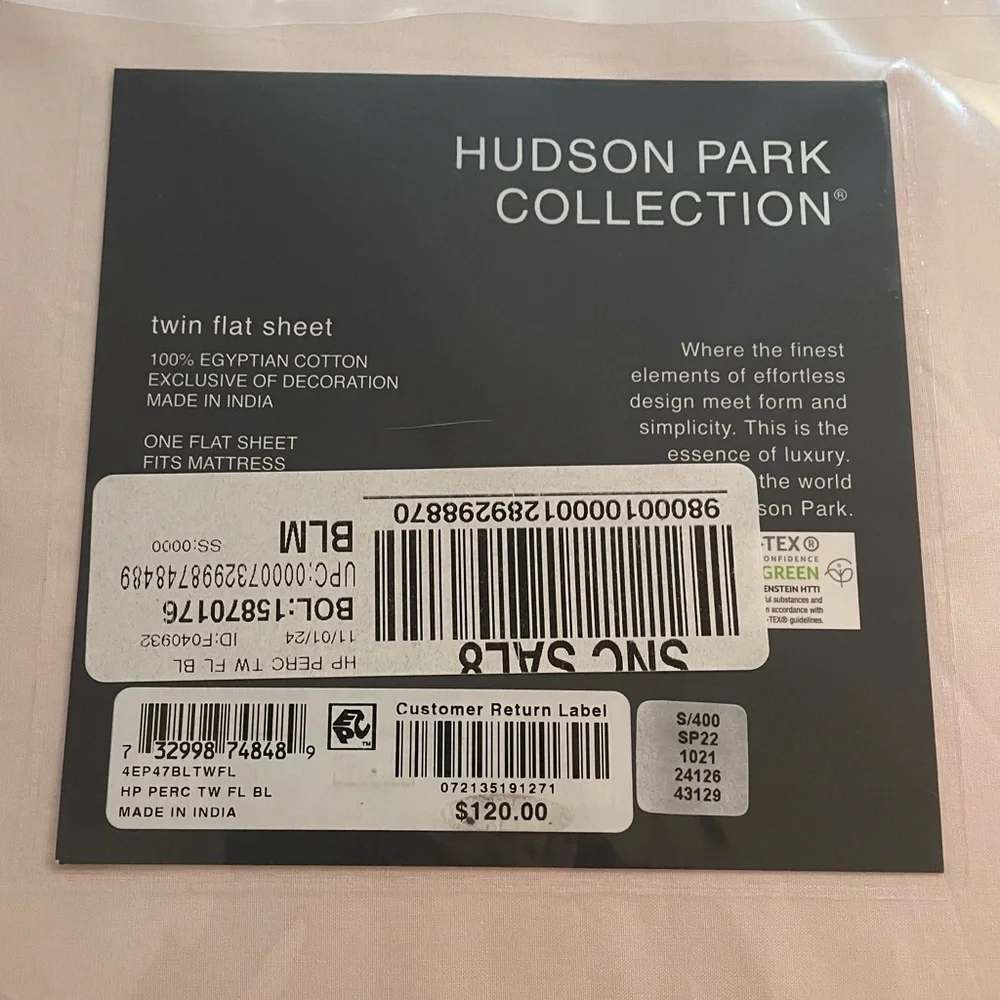 Hudson Park luxurious twin