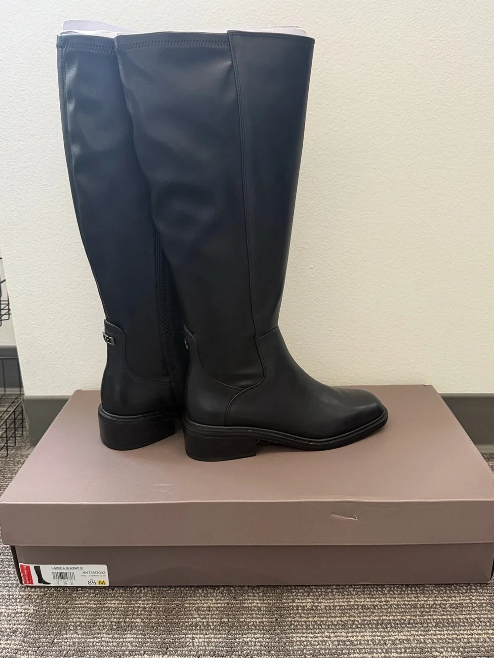Franco Sarto Gisella - NIB - Black - 8.5 (wide calf)