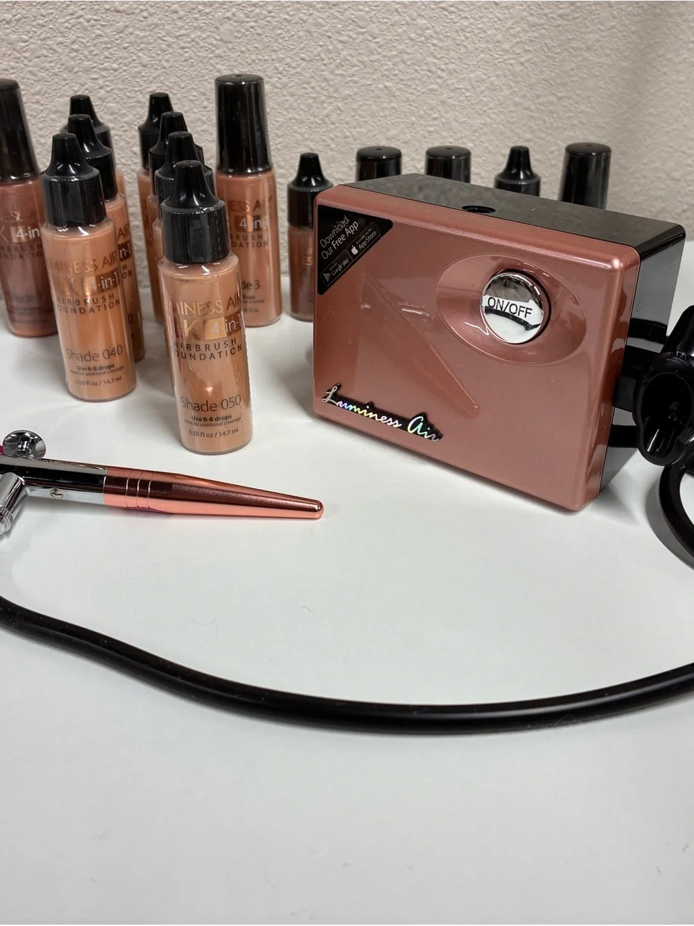 Luminess portable airbrush