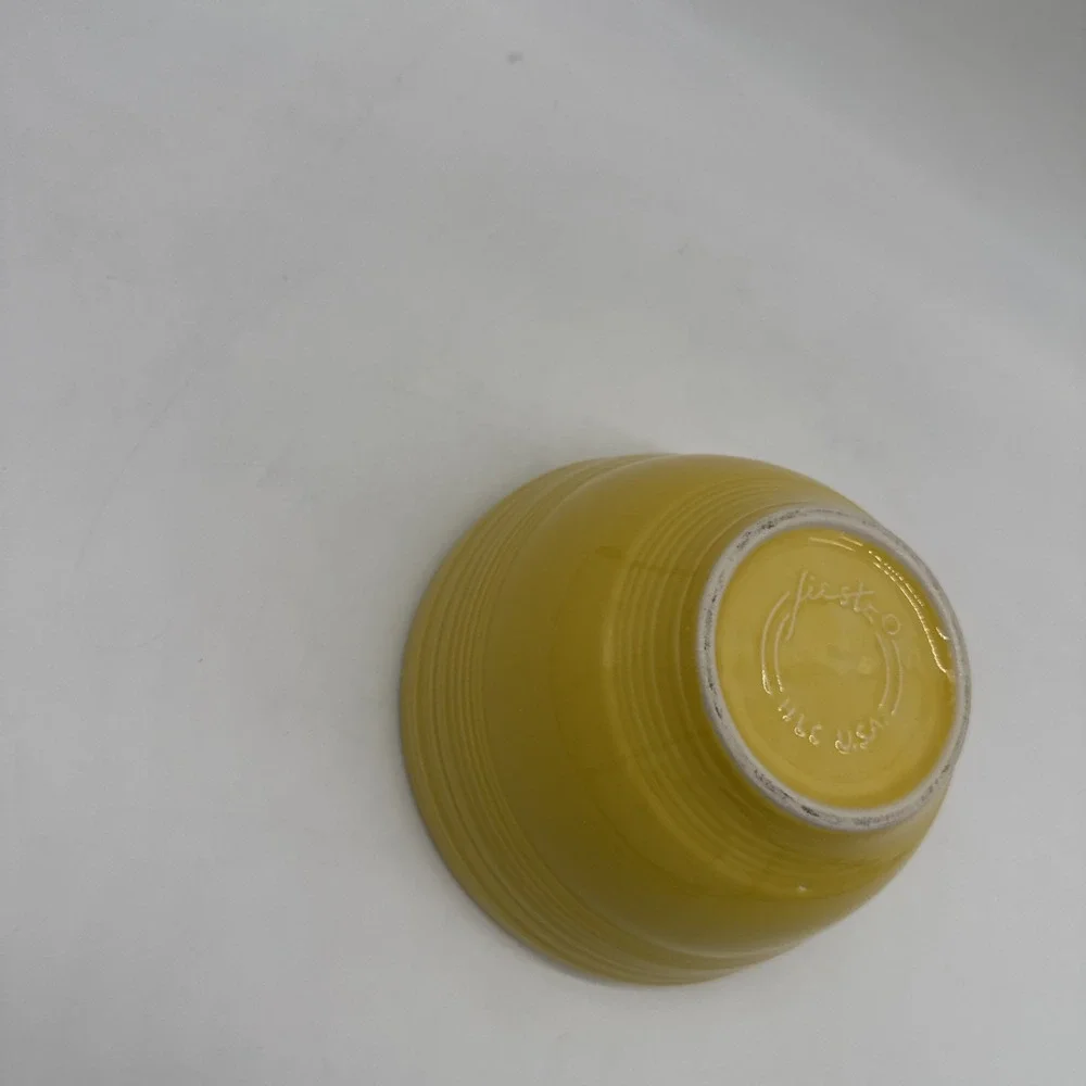 Fiestaware vintage yellow