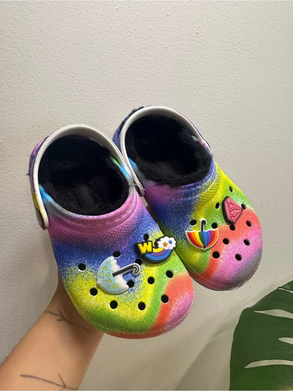 CROCS soft faux