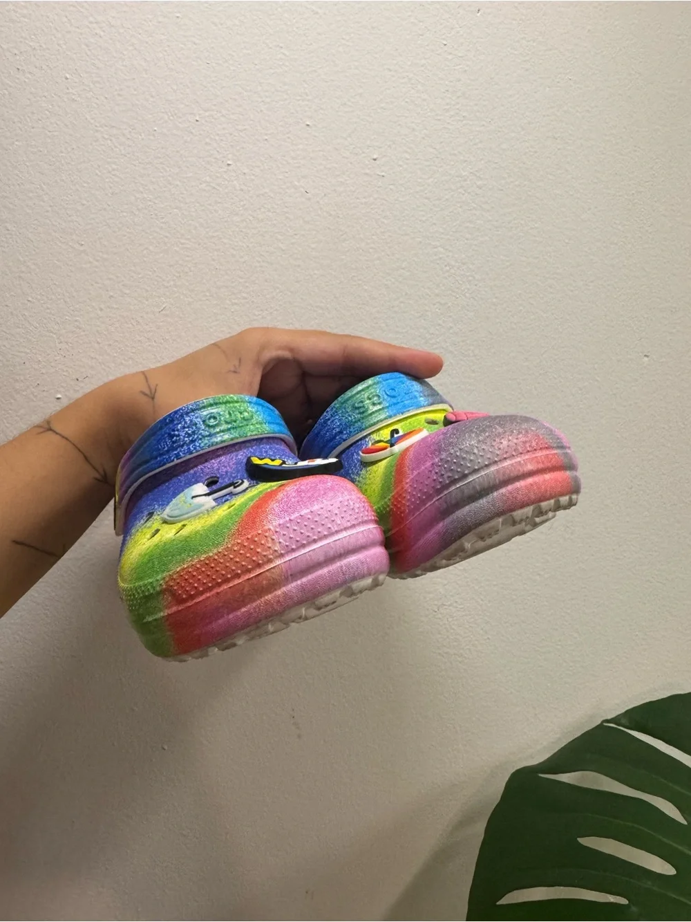 CROCS soft faux
