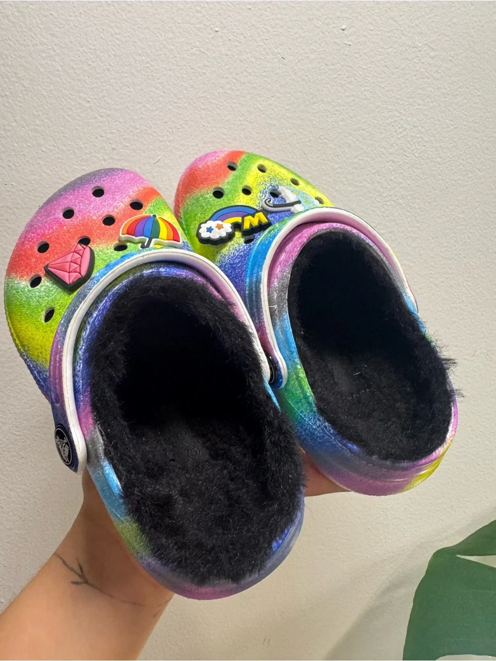 CROCS soft faux