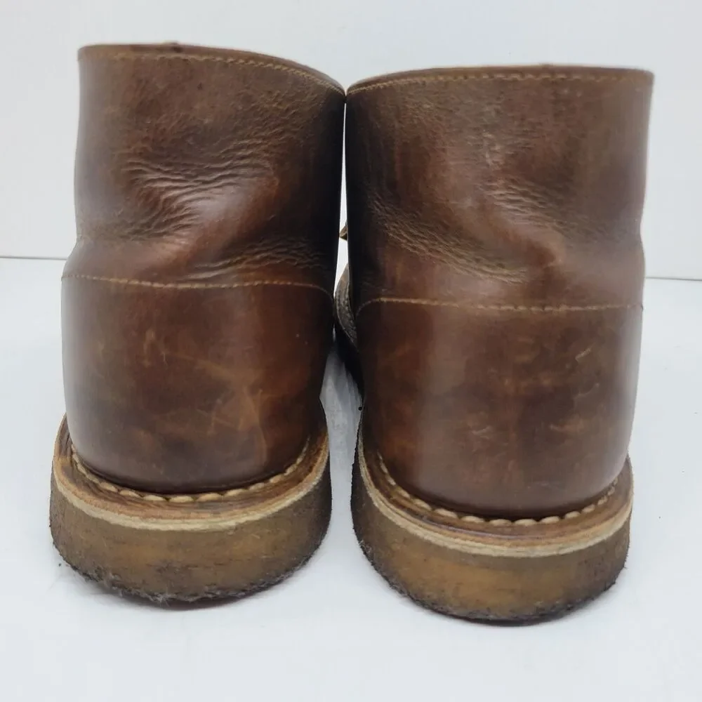 Clarks Original Men's Desert Boot Brown Leather Crepe Sole Chukka Boots Size 10M