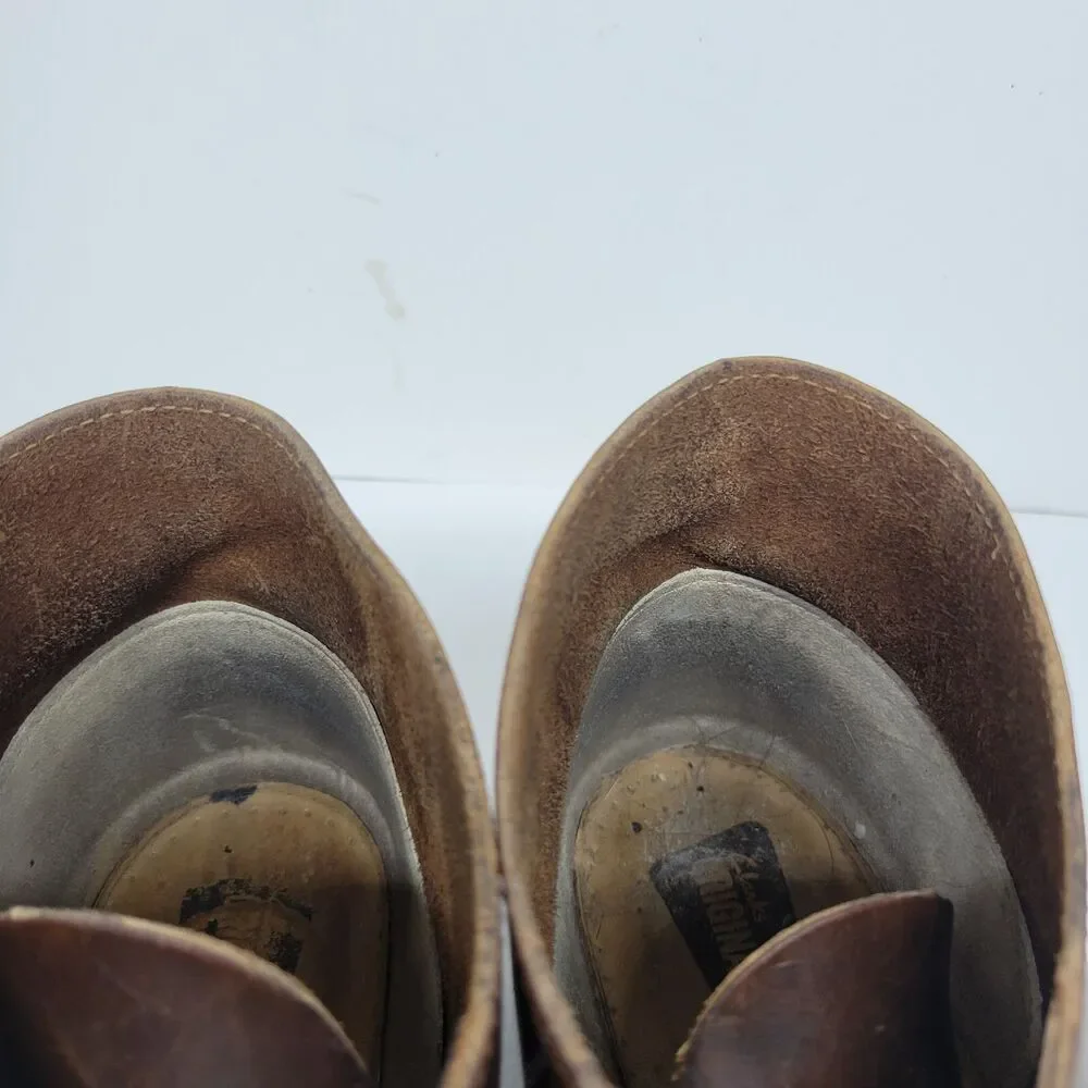 Clarks Original Men's Desert Boot Brown Leather Crepe Sole Chukka Boots Size 10M