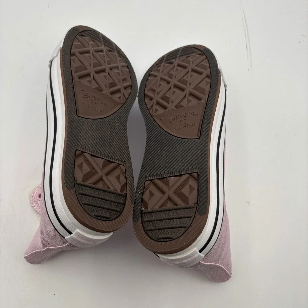 Converse CTAS Eva Lift Hi Shoes Kids Size 5 Pink White Black Lifestyle A17127F