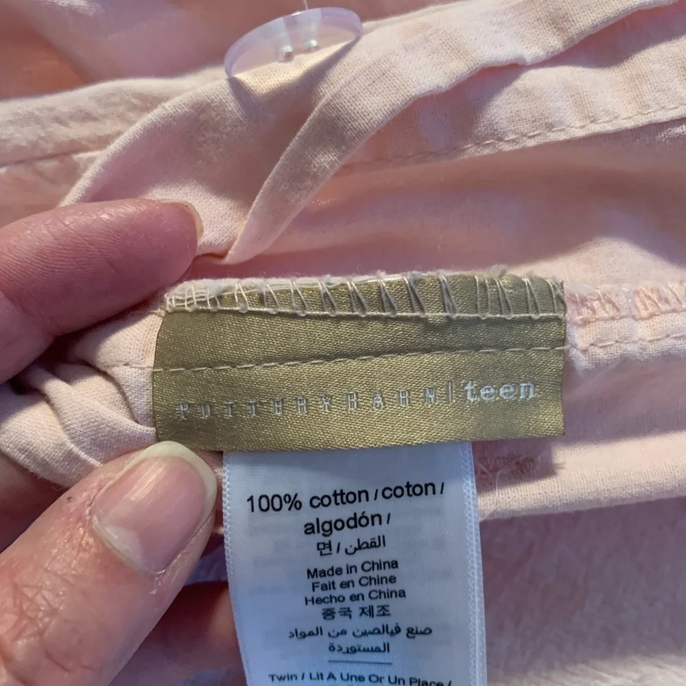 Pottery Barn Teen light pink