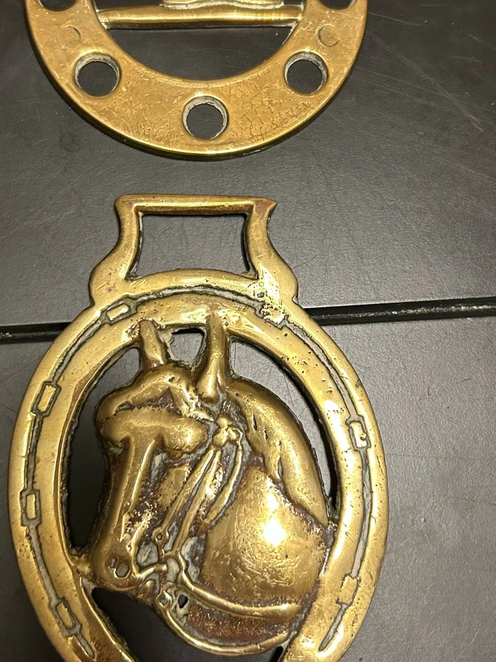 Vintage Horse Brass Harness Ornaments Collection