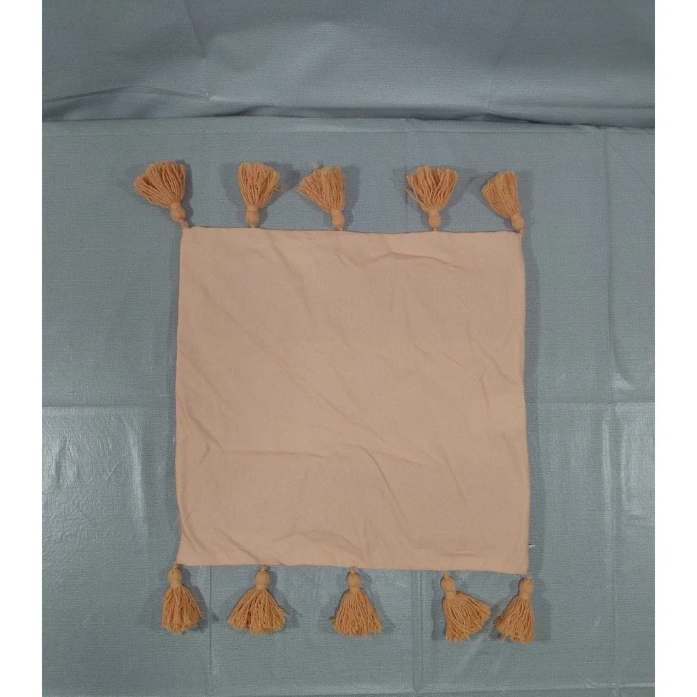 Beddys Square Tassel Pillow Cover 17