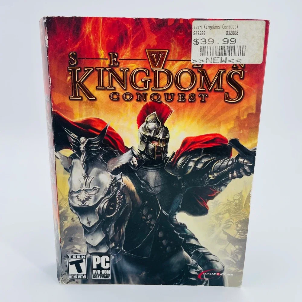 Seven Kingdoms Conquest PC Game -‎ New Sealed - Windows 2000 XP Vista