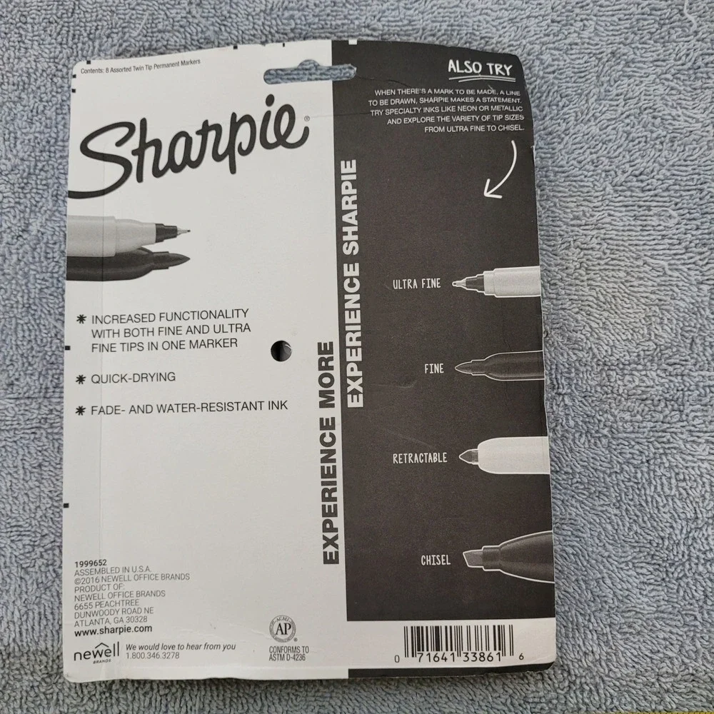 Sharpie twin tip