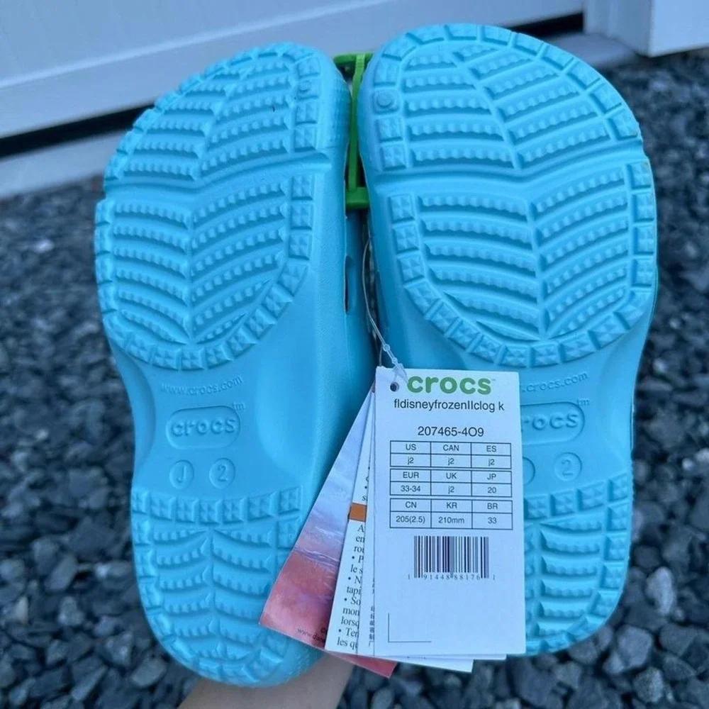 Crocs Disney Frozen Size J2 NWT Brand‎ new with tags