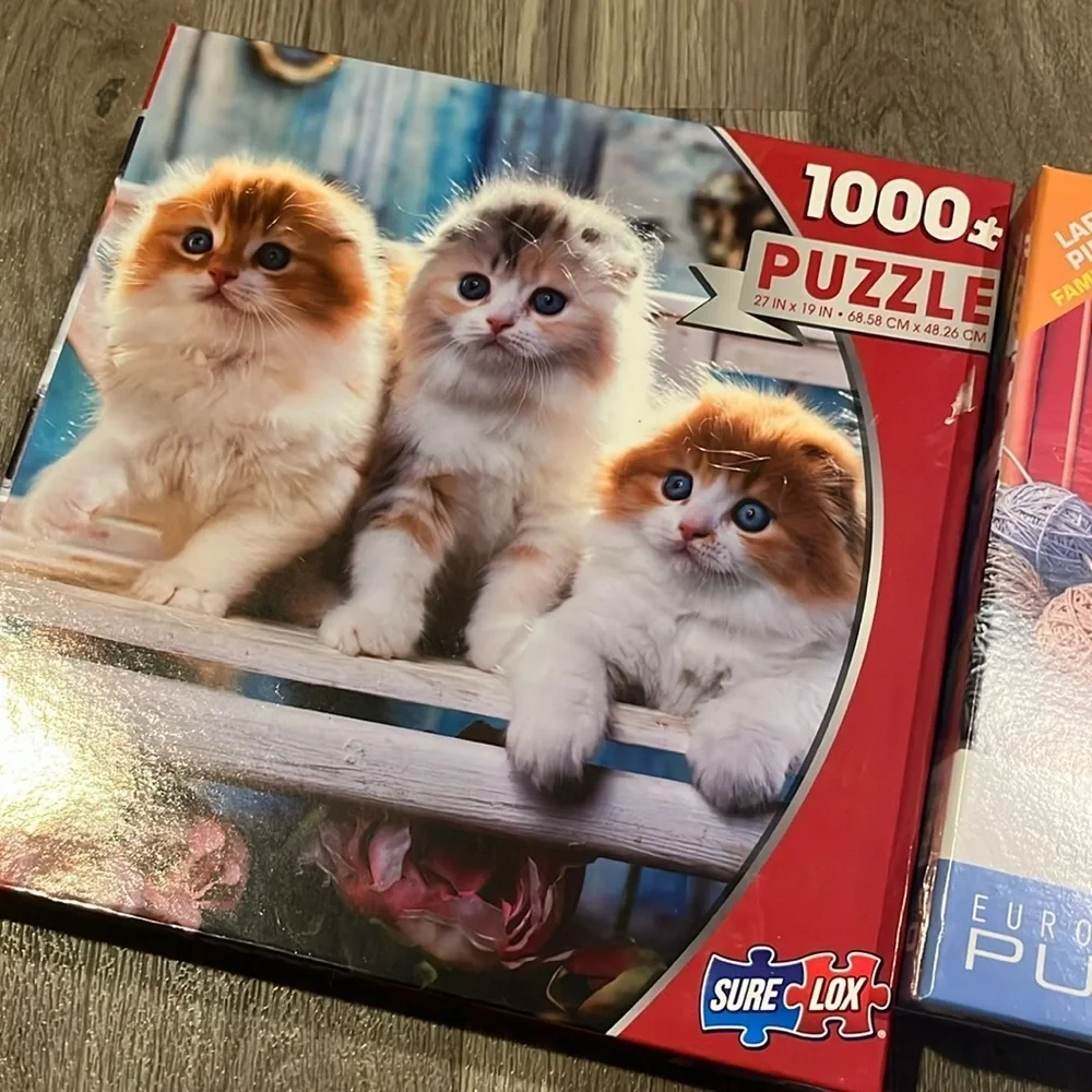Sure-Lox kitten puzzles