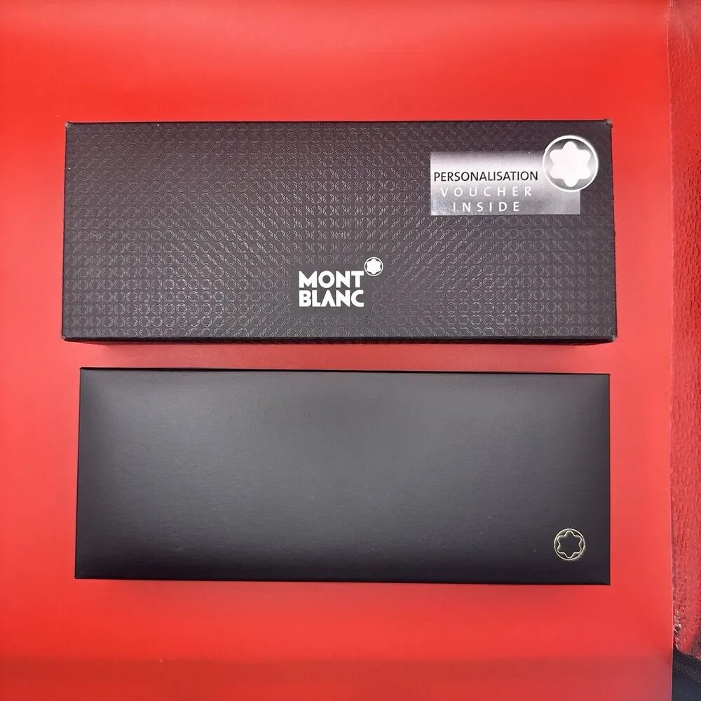 Authentic Montblanc Boheme Fountain Pen Box Set & Stamped Papers - NO PEN-16661