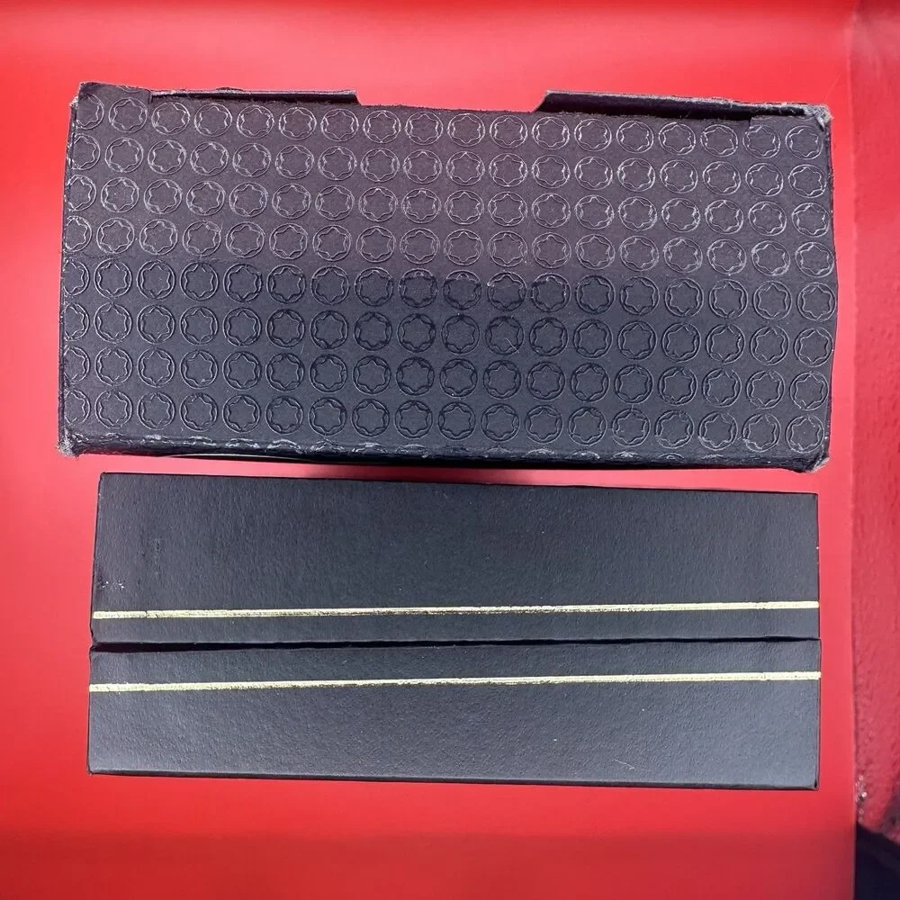 Authentic Montblanc Boheme Fountain Pen Box Set & Stamped Papers - NO PEN-16661