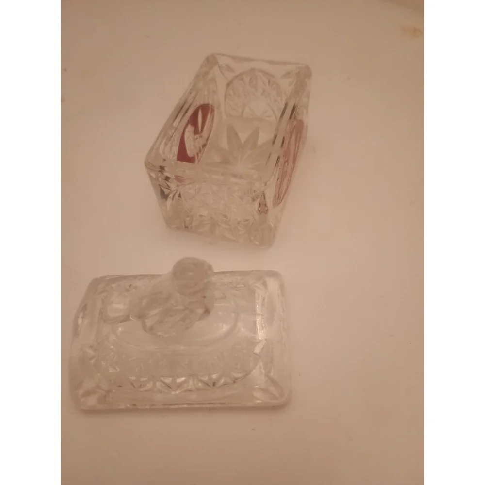 Hofbauer Red Byrdes Birds ~ German Crystal ~ 2 1/4