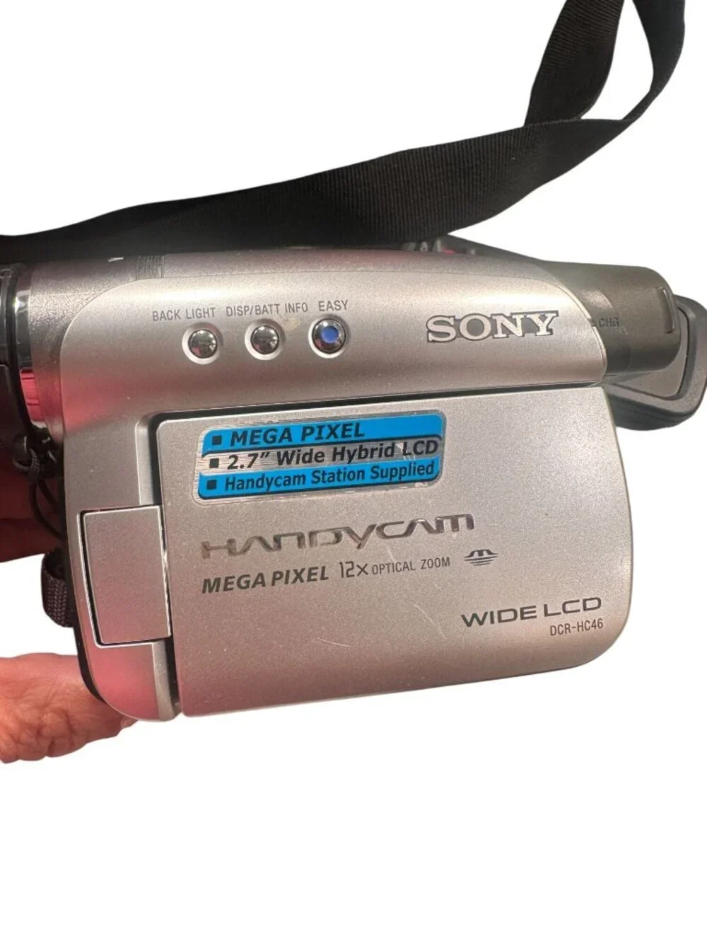 Sony Handycam DCR-HC46 12x Optical Zoom Digital Camcorder Handycam Station