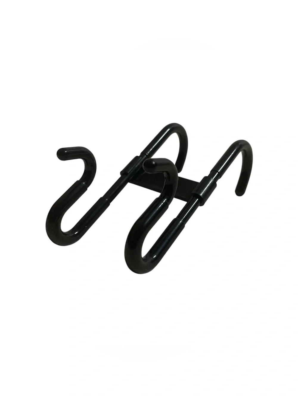 Small Black Plastic Storage Hook