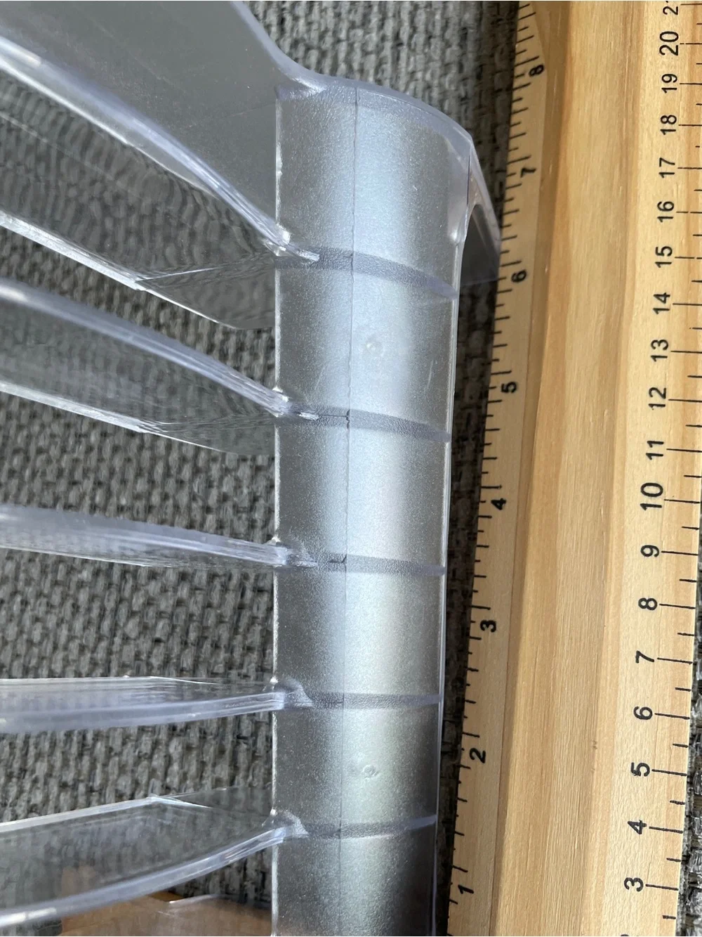 Clear Acrylic Book and Magazine Display Stand Organizer Desk Supplies