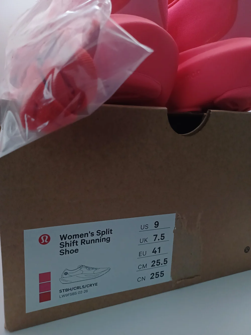 Lululemon Women's Split Shift Running Shoe in STBH/CRLS/CRYE Size 9