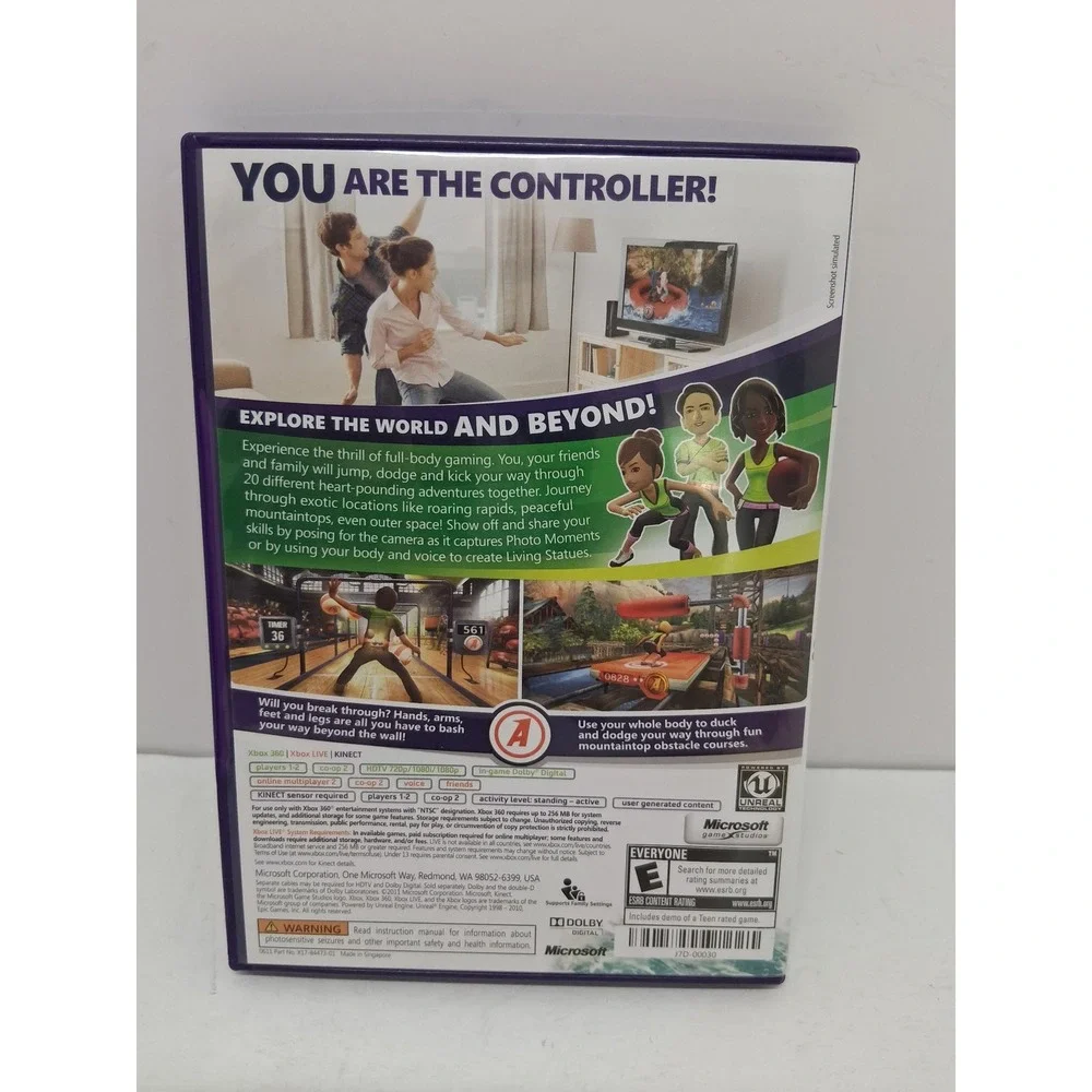 Microsoft kinect adventures