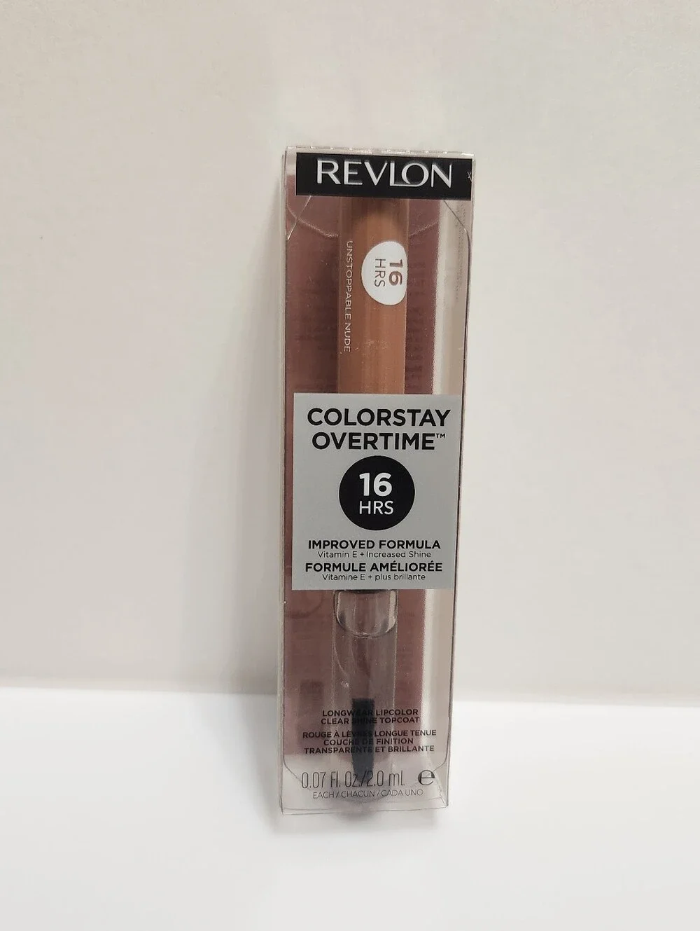 #540 Unstoppable Nude Revlon ColorStay Overtime Longwearing Gloss Lipstick