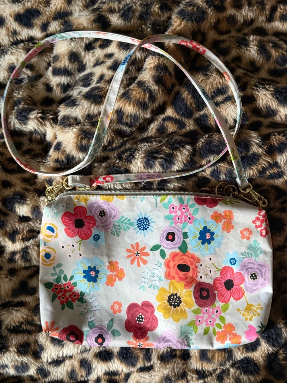 Ju-Ju-Be be quick Floral Crossbody Bag EUC