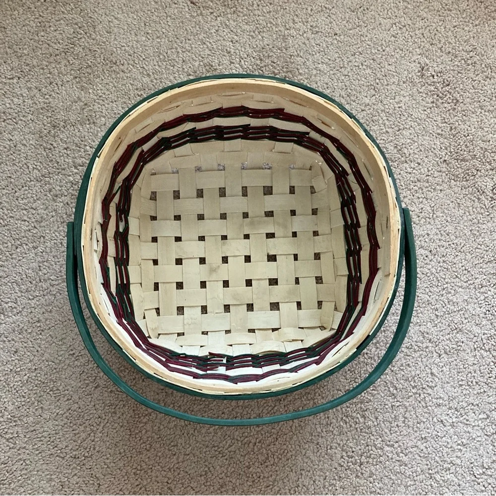 Natural Tan Woven Basket