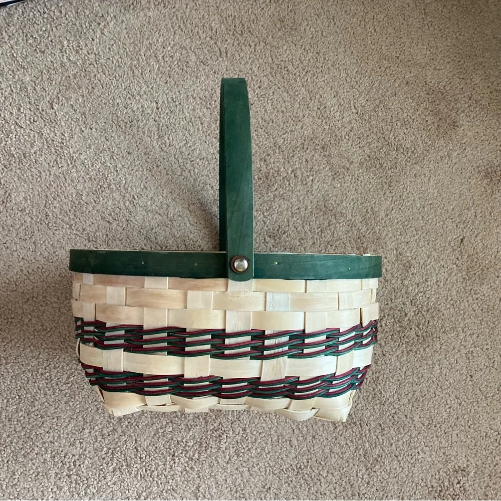 Natural Tan Woven Basket