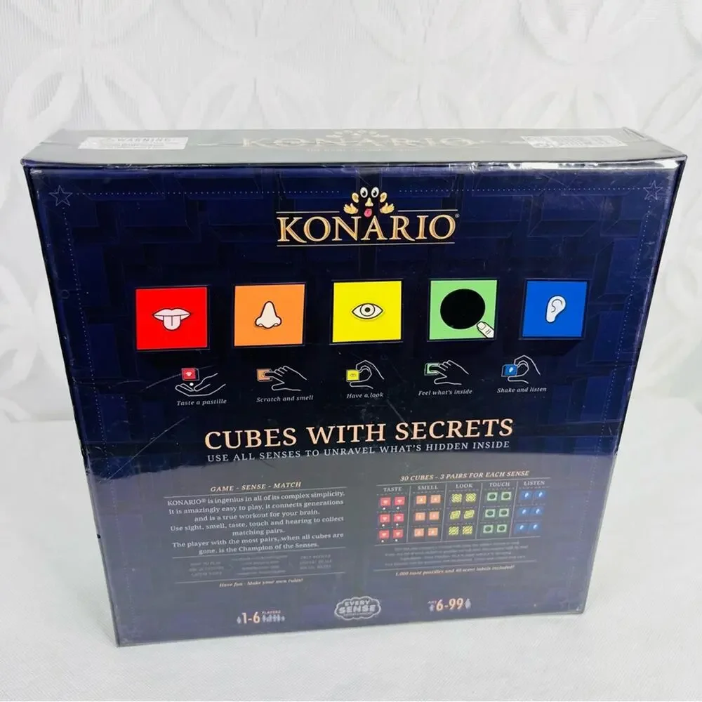 Konario Memory Game - A Unique Matching Game‎ for Every Sense