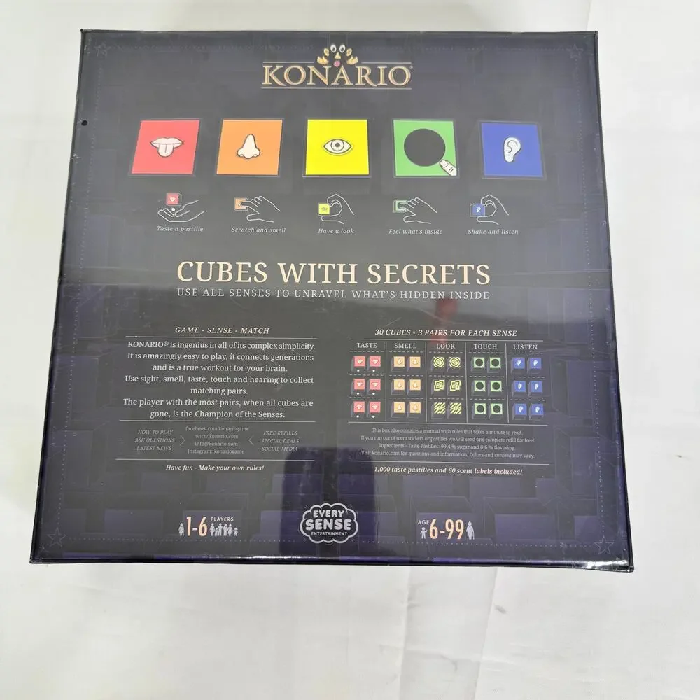 Konario Memory Game - A Unique Matching Game‎ for Every Sense