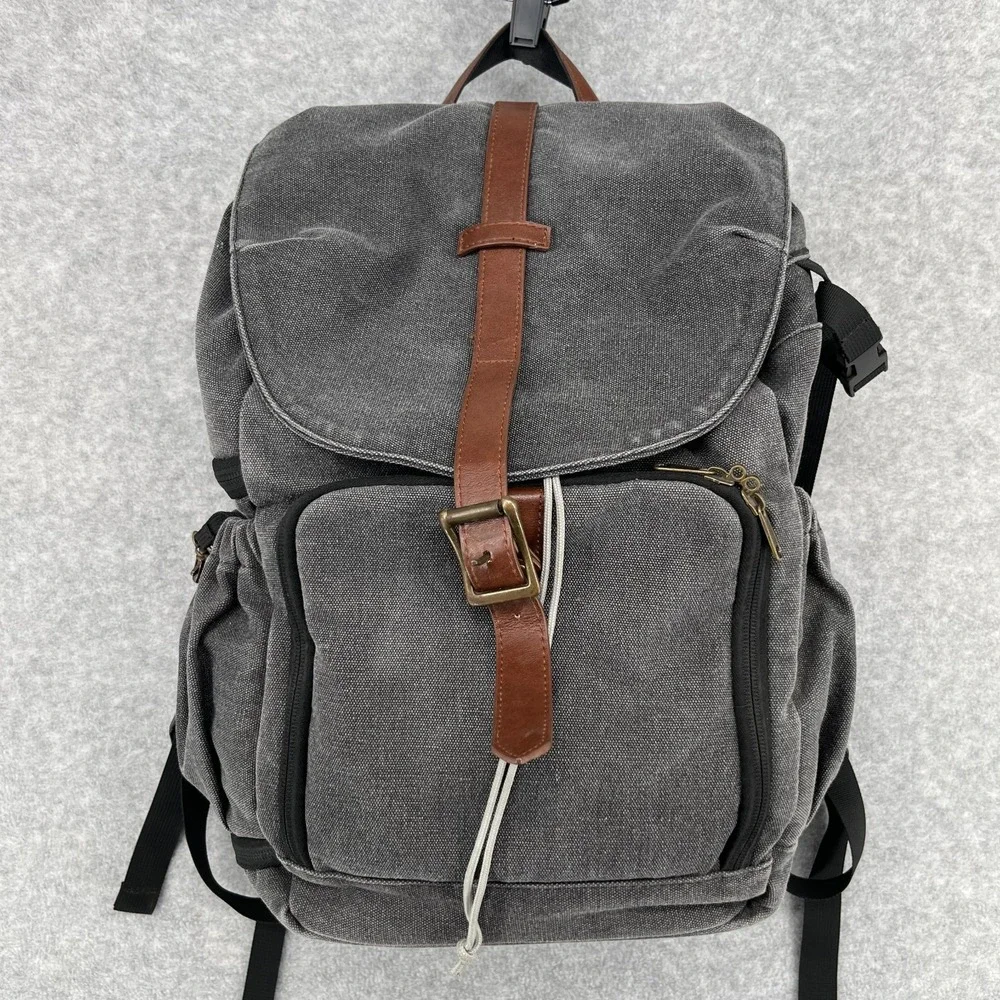 Bagsmart DSLR Dark Grey Camera Bag Backpack Side Load Anti-Theft Water Resistant