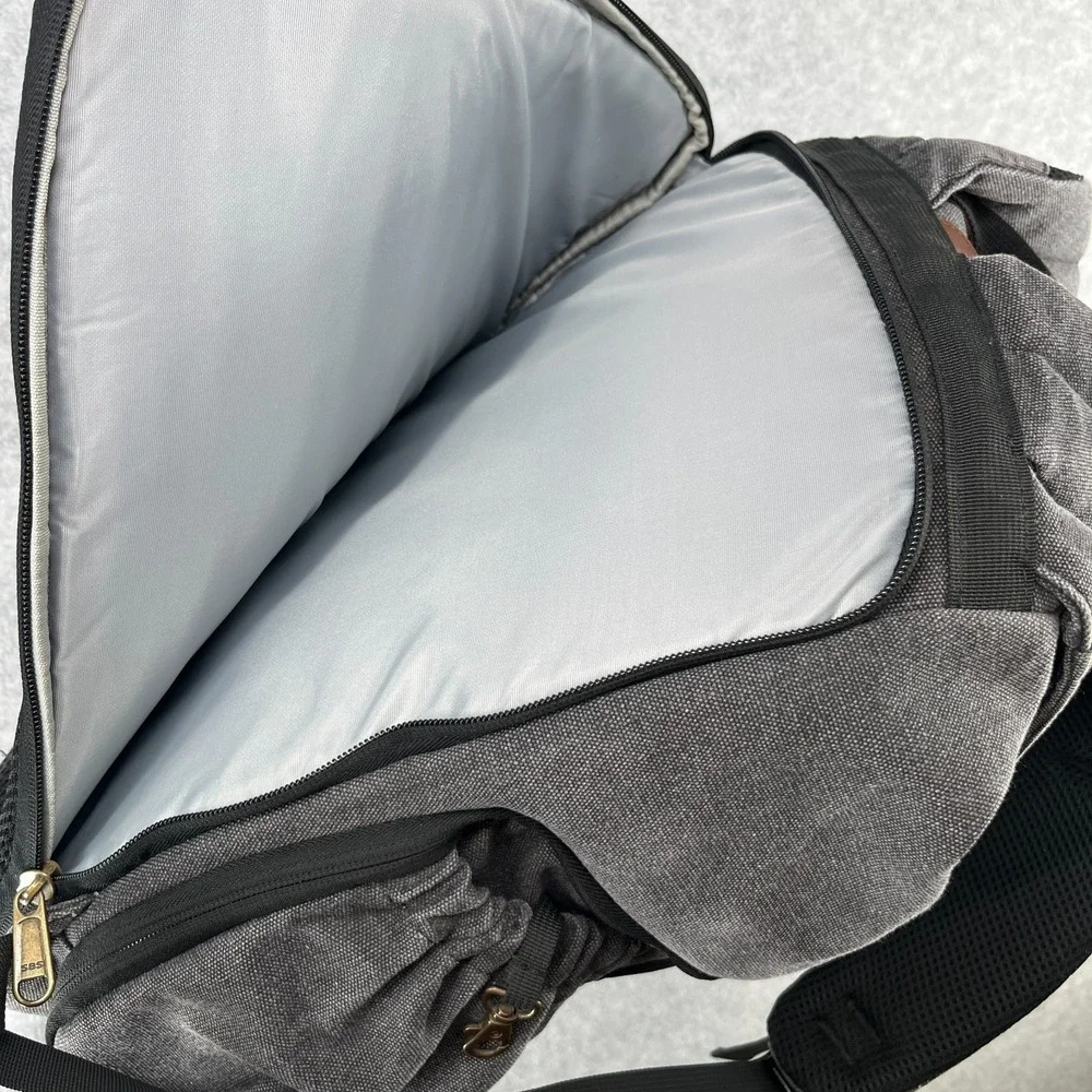 Bagsmart DSLR Dark Grey Camera Bag Backpack Side Load Anti-Theft Water Resistant