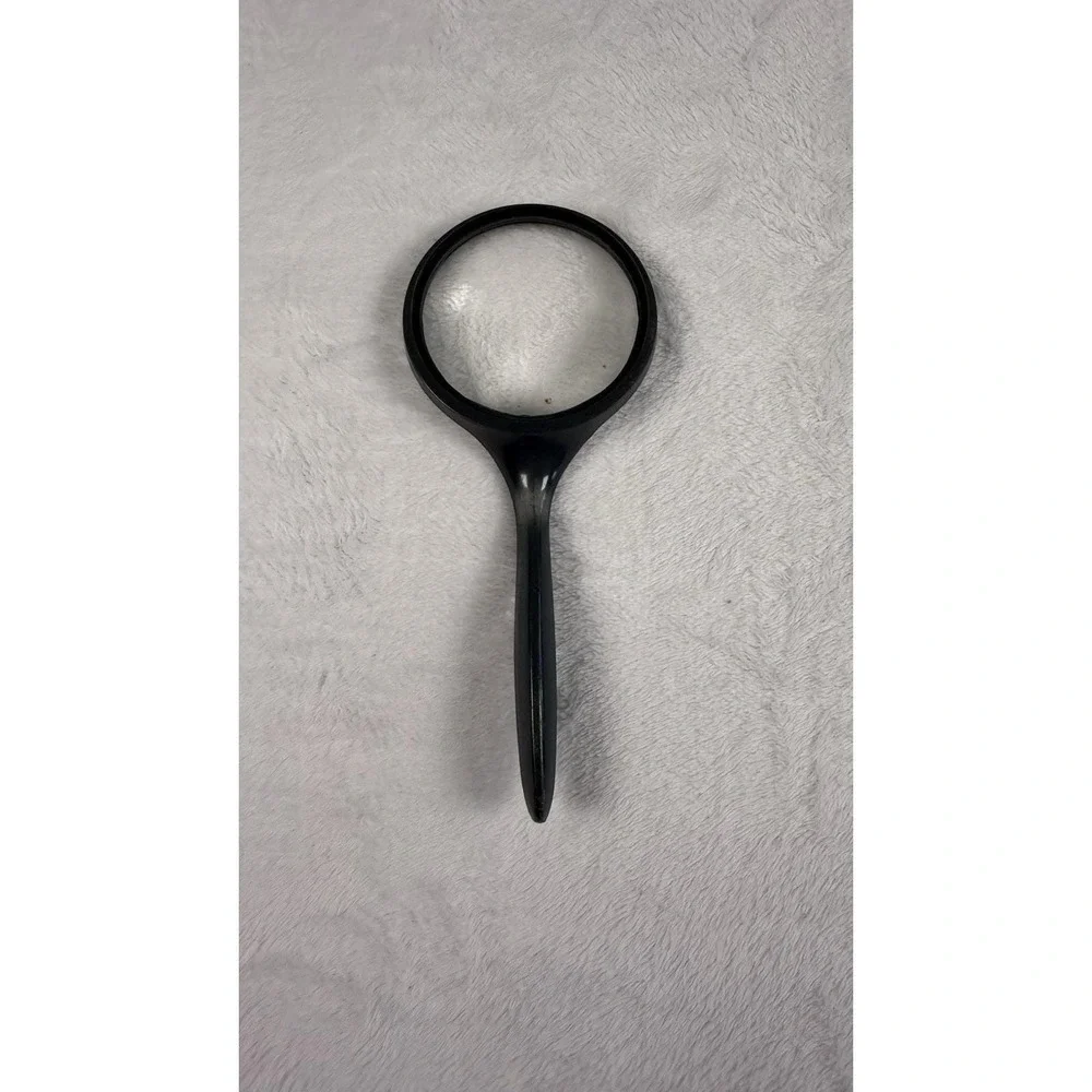 Vintage Bausch & Lomb Magnifying Reading‎ Glass Handheld Optical Lens