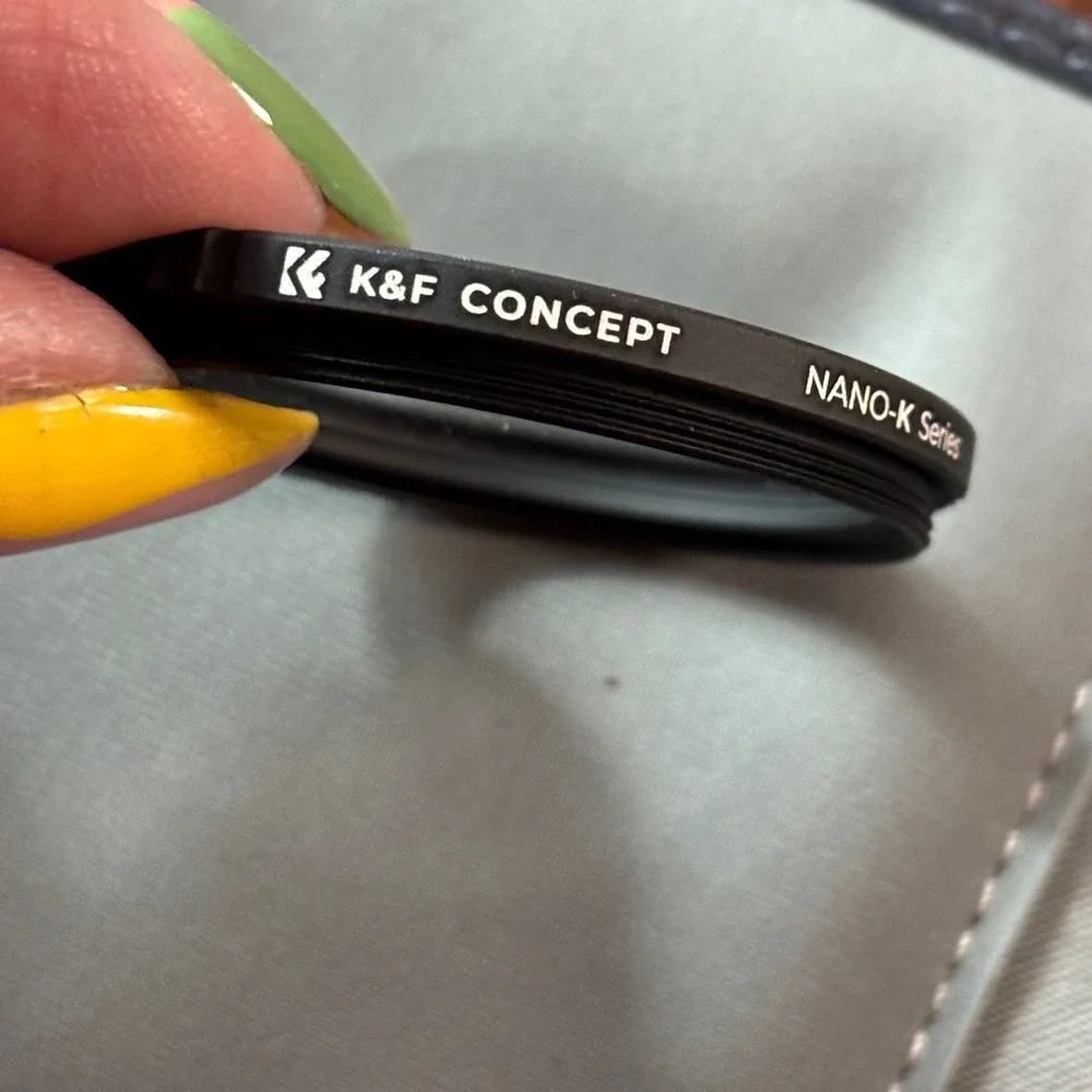 K&F Concept Nano-K Series Lens Filter Set with Tri-Fold Pouch 2‎ Filters Gray