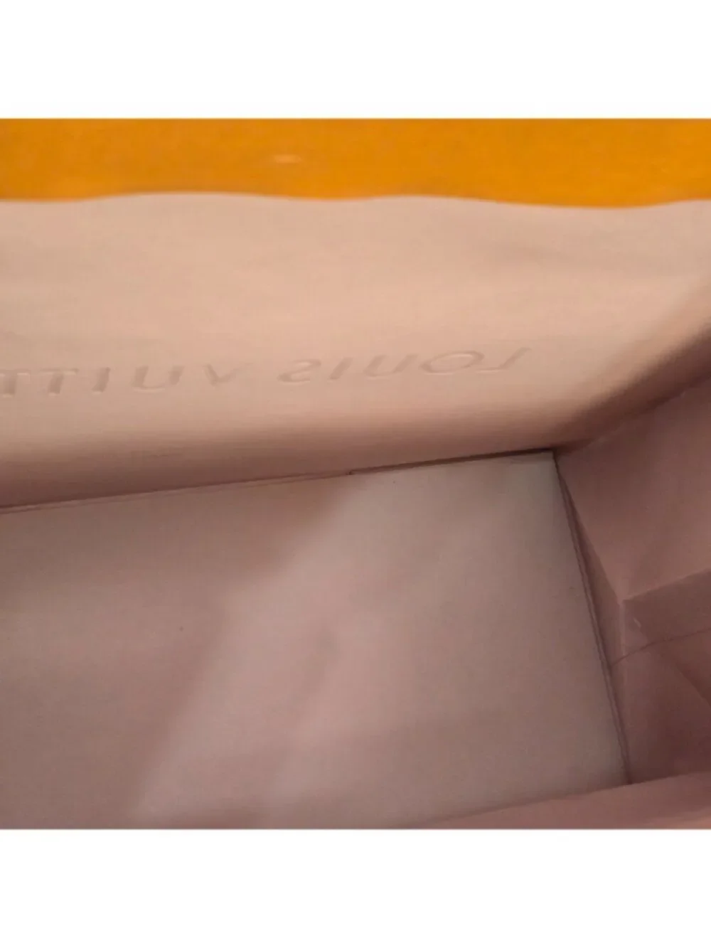 LOUIS VUITTON Shopping Tote Bag Authentic Empty Paper Gift Bag 15.75