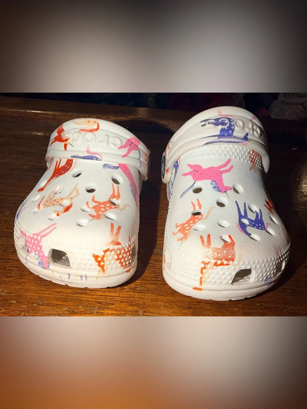 CROCS comfortable white