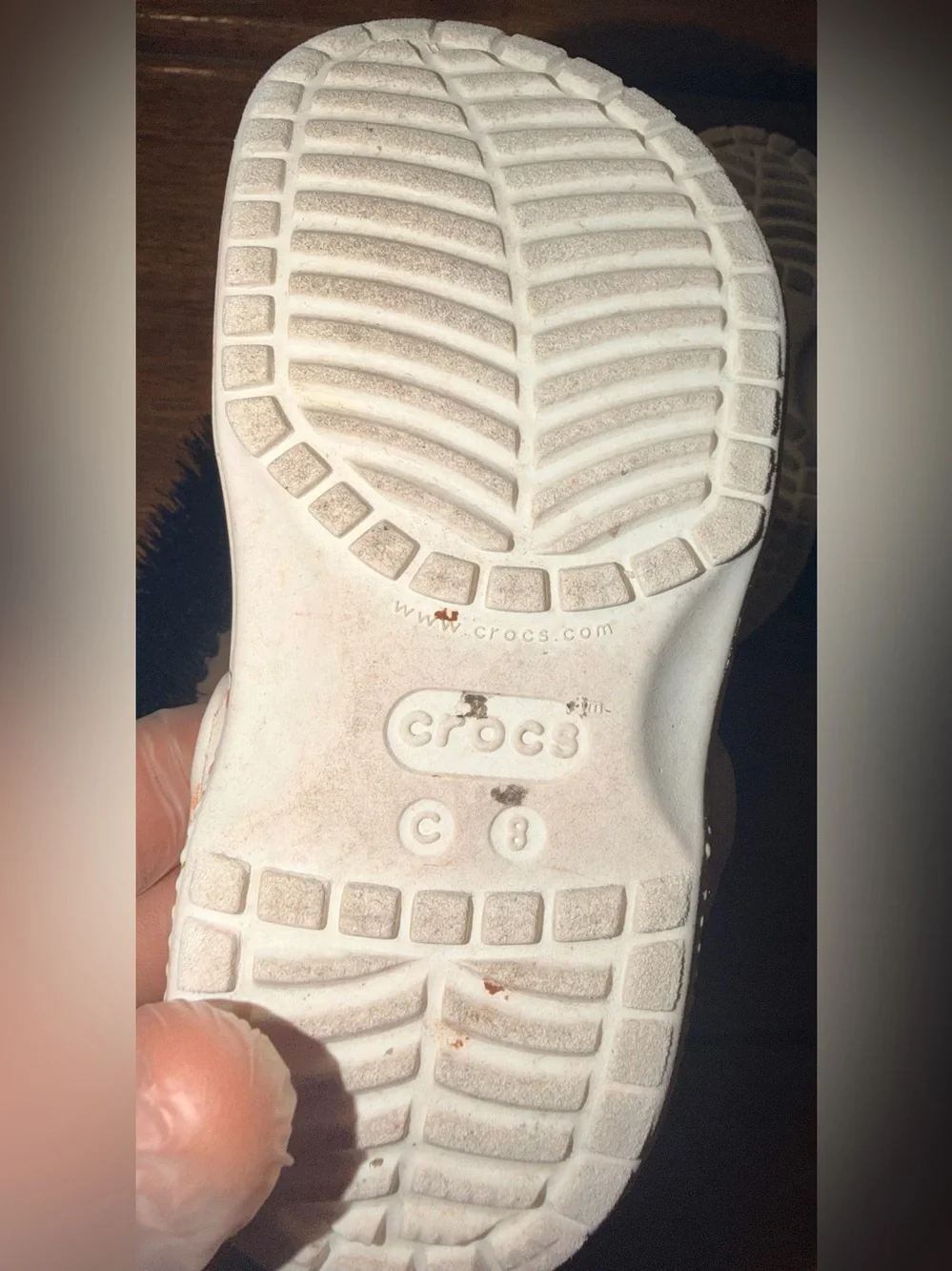 CROCS comfortable white