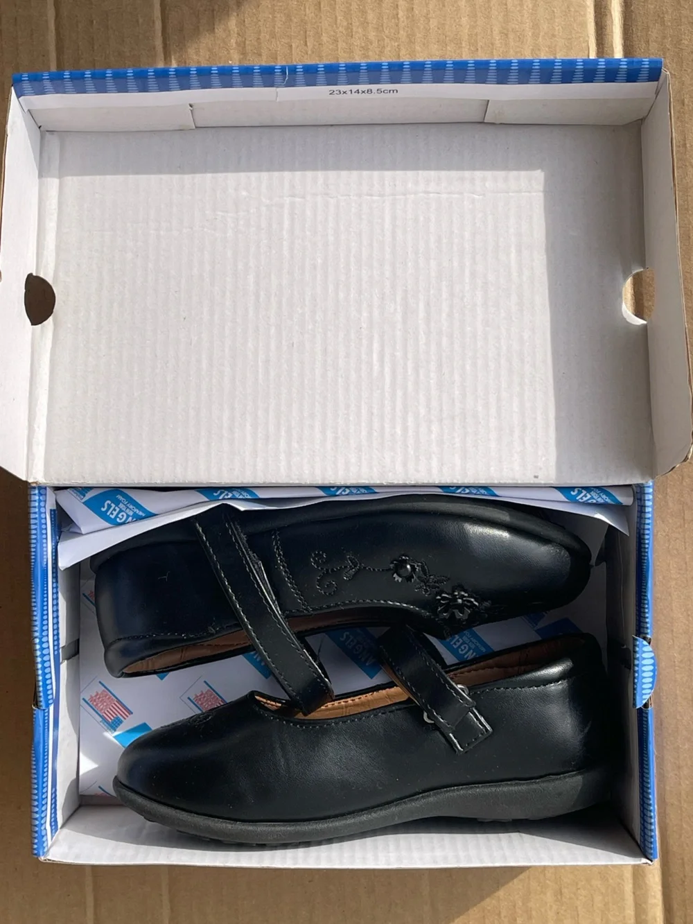 Angels sleek black