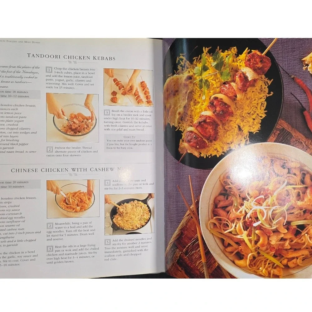 Good Food Fast Cookbook Jenni Fleetwood Hardcover‎ 220 Quick Recipes 30 Mins