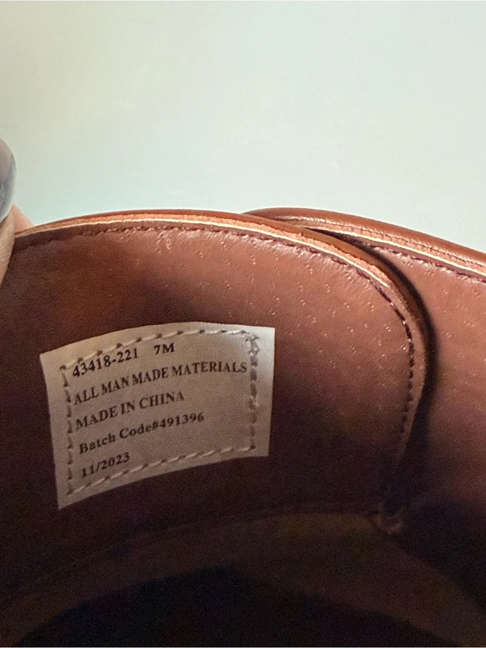 Stacy Adams accents worn