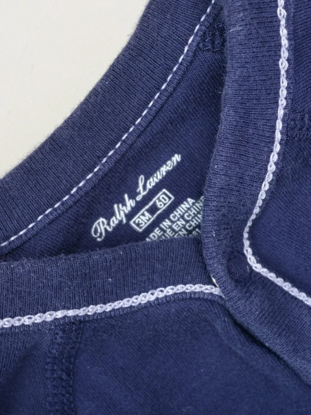 Ralph Lauren Plaid Jumper Footie Sleeper Baby Boy Bundle 3 piece
