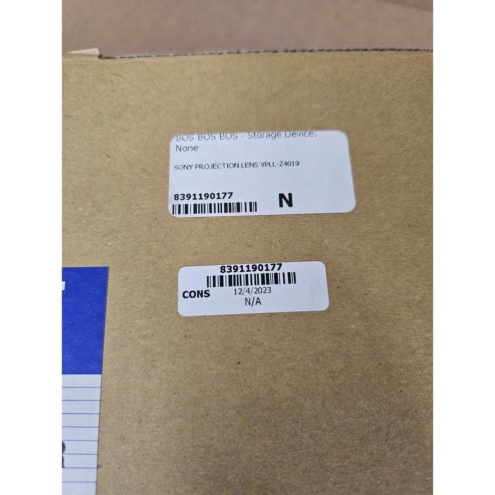 Sony‎ Projection Lens VPLL-Z4019 High Definition Zoom 1.3x Genuine NEW NIB