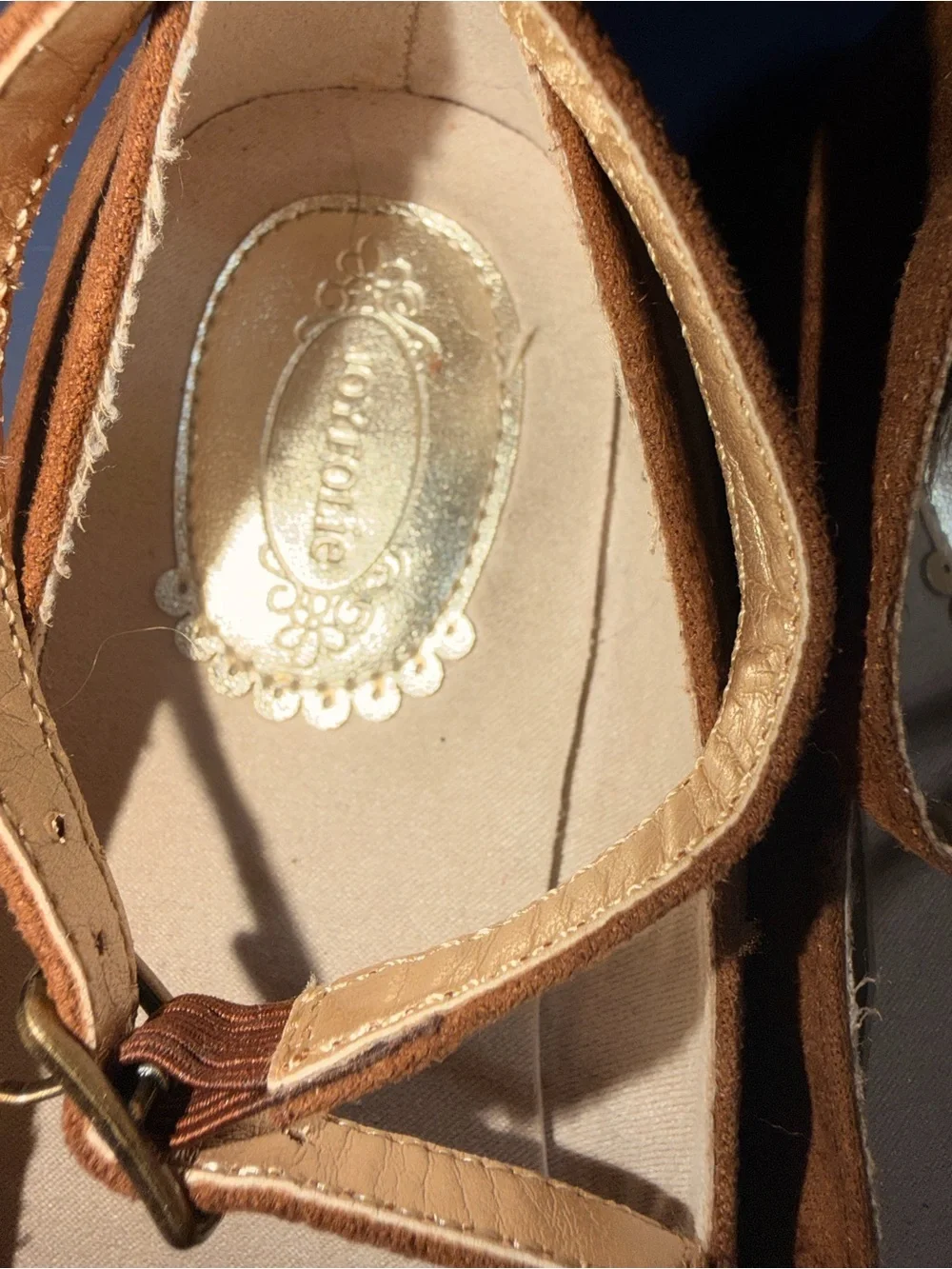 Joyfolie comfortable toe pointed
